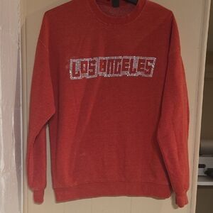 Red Los Angeles Graphic Men's Sweater